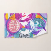 風水 バスタオルセット (ハンドタオル)