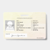 風水 バッジ (裏面)