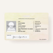 風水 バッジ (裏面)