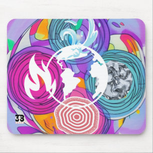 風水 マウスパッド