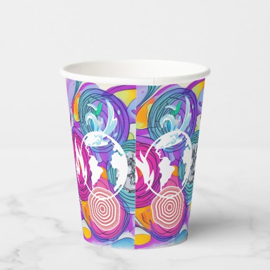 風水 紙コップ (右)