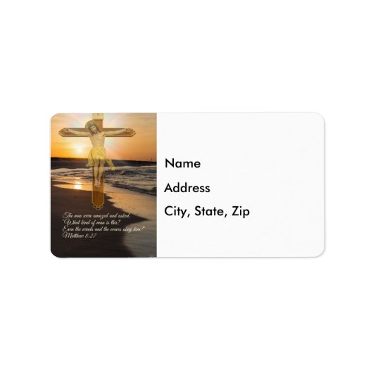 風波が彼に従う ラベル (正面)