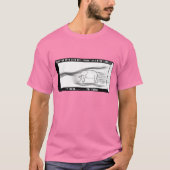 風洞内のゾウ Tシャツ (正面)