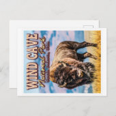 風洞国立公園 – サウスダコタ州(アメリカ) ポストカード (正面/裏面)