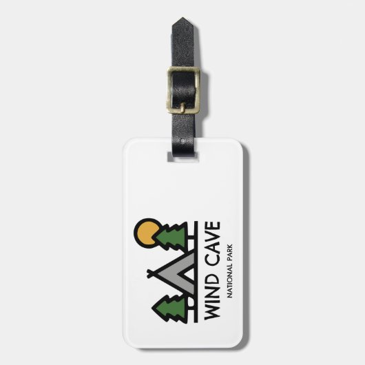 風洞国立公園 ラゲッジタグ (正面縦)