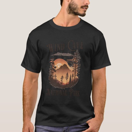 風洞国立公園 Tシャツ (正面)