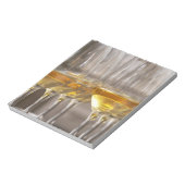 風照のある2列のワインのテイスティンググラス ノートパッド (回転)