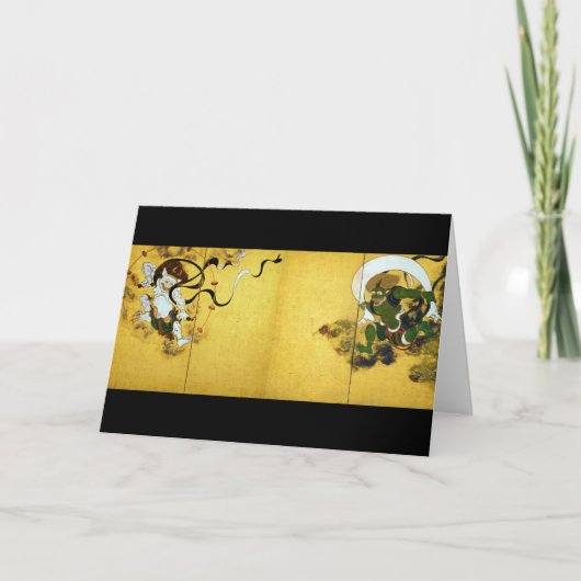 風神雷神俵屋宗達 カード (正面)