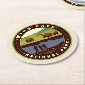 風穴国立公園 ラウンドペーパーコースター (アングル)