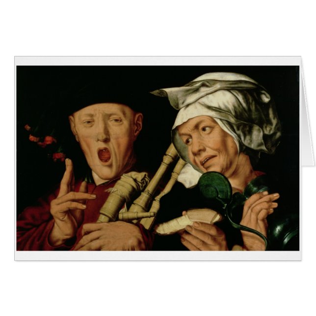 風笛吹奏者 (正面横)