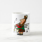 風笛吹奏者 コーヒーマグカップ (中央)
