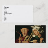 風笛吹奏者 名刺 (正面/裏面)