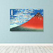 風素晴らしの澄ん朝 キャンバスプリント (インサイチュ (ウッドフロア))