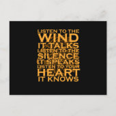 『風聞の先住民』 インビテーションポストカード (正面)