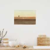 風船から見た夕焼け ポスター (キッチン)