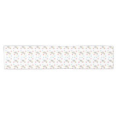 風船が白いパンダ熊 ショートテーブルランナー (横)