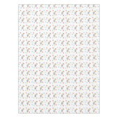 風船が白いパンダ熊 テーブルクロス (正面)