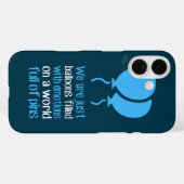 風船だ Case-Mate iPhoneケース (裏面 (横))