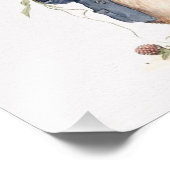 風船でウサギの青いジャケットをピーター フォトプリント            (角)