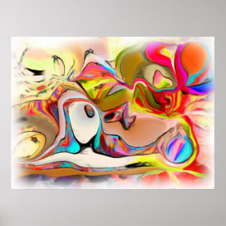 風船で午後を楽しむ ポスター