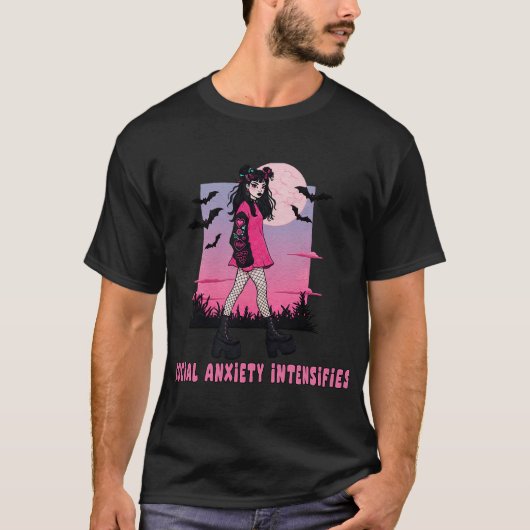 風船で浮かぶかわいいハリネズミ Tシャツ (正面)