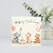風船で祝う動物の誕生日 (スタンド正面)