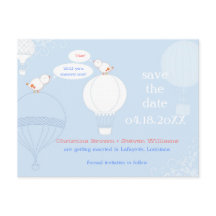 風船で鳥を愛する日付を保存