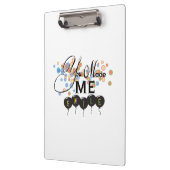 風船との引用文を楽しむ – あなたは私をスマイルさせた! クリップボード (左)