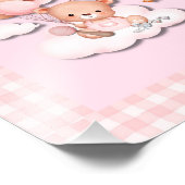 風船とクマのぬいぐるみ フォトプリント            (角)