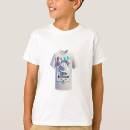 風船とケーキの魔法 Tシャツ