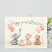 風船と動物の誕生日 (スタンド正面)