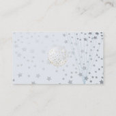 風船と星の名刺 名刺 (裏面)