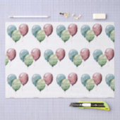 風船と星 薄葉紙 (クラフト)