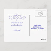 風船と虹 ポストカード (裏面)