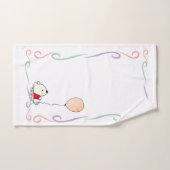 風船に乗る自由な夢|過去記事 バスタオルセット (ハンドタオル)