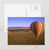 風船に乗る ポストカード (正面/裏面)