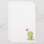 風船のある亀 便箋 (正面/裏面)