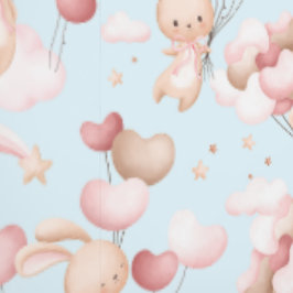 風船のかわいいバンニー 壁紙