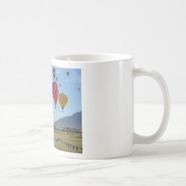 風船のようにふくらむこと コーヒーマグカップ