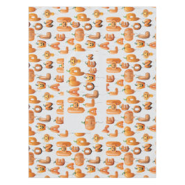 風船のハロウィーンパターン テーブルクロス