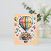 風船の動物 ポストカード (スタンド正面)