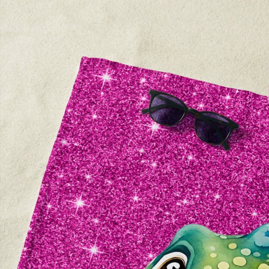 風船の多い可愛い小さなカラフル ビーチタオル (インサイチュ)