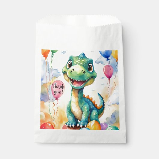 風船の多い可愛い小さなカラフル フェイバーバッグ (正面)