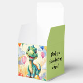 風船の多い可愛い小さなカラフル フェイバーボックス (オープン)