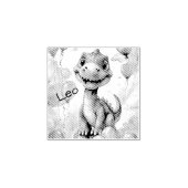 風船の多い可愛い小さなカラフル ラバースタンプ (インプリント)