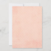 風船の性別発表パーティー招待状, グリッター 招待状 (裏面)