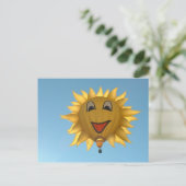 風船の日当たりの良い ポストカード (スタンド正面)