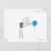 風船はがき ポストカード (正面/裏面)