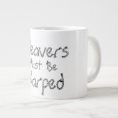 風船は反りマグでなければならない ジャンボコーヒーマグカップ (正面右)