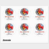 風船は行かせるな ラウンドシール (シート)